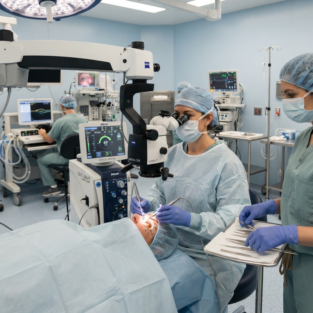 Technologie für die Augenchirurgie