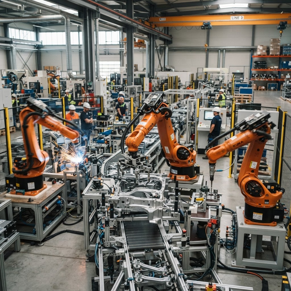 Robotik und Automatisierung in der Fertigung
