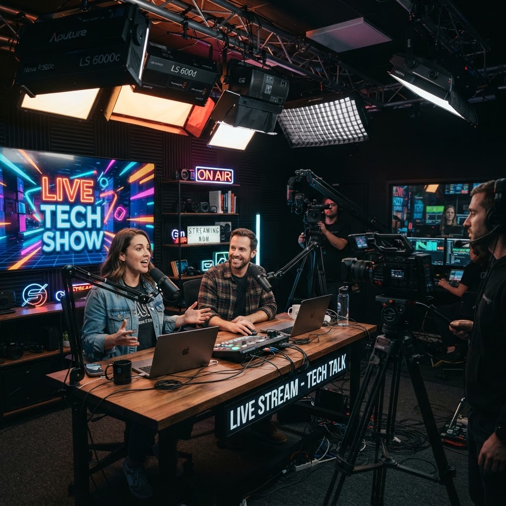 Produktion von Streaming-Inhalten