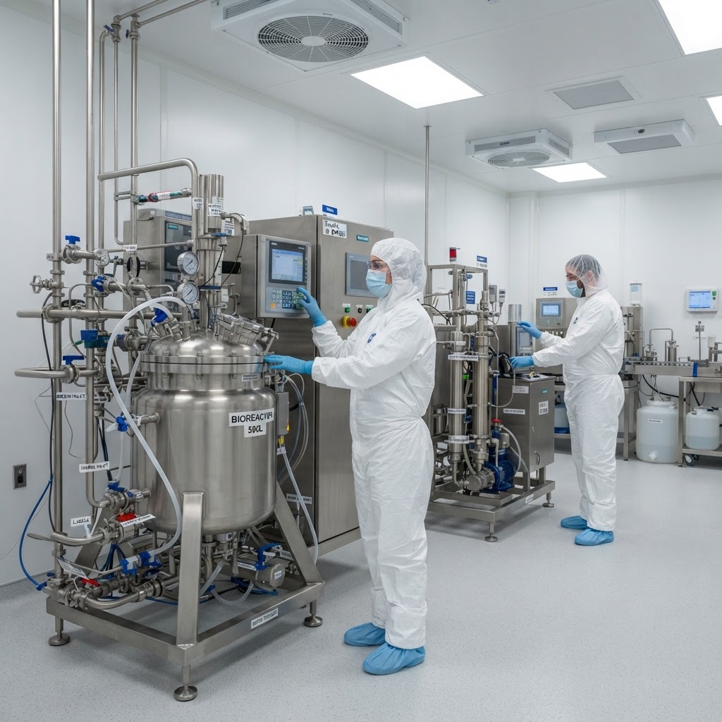 Biotech-Fertigung und Dienstleistungen
