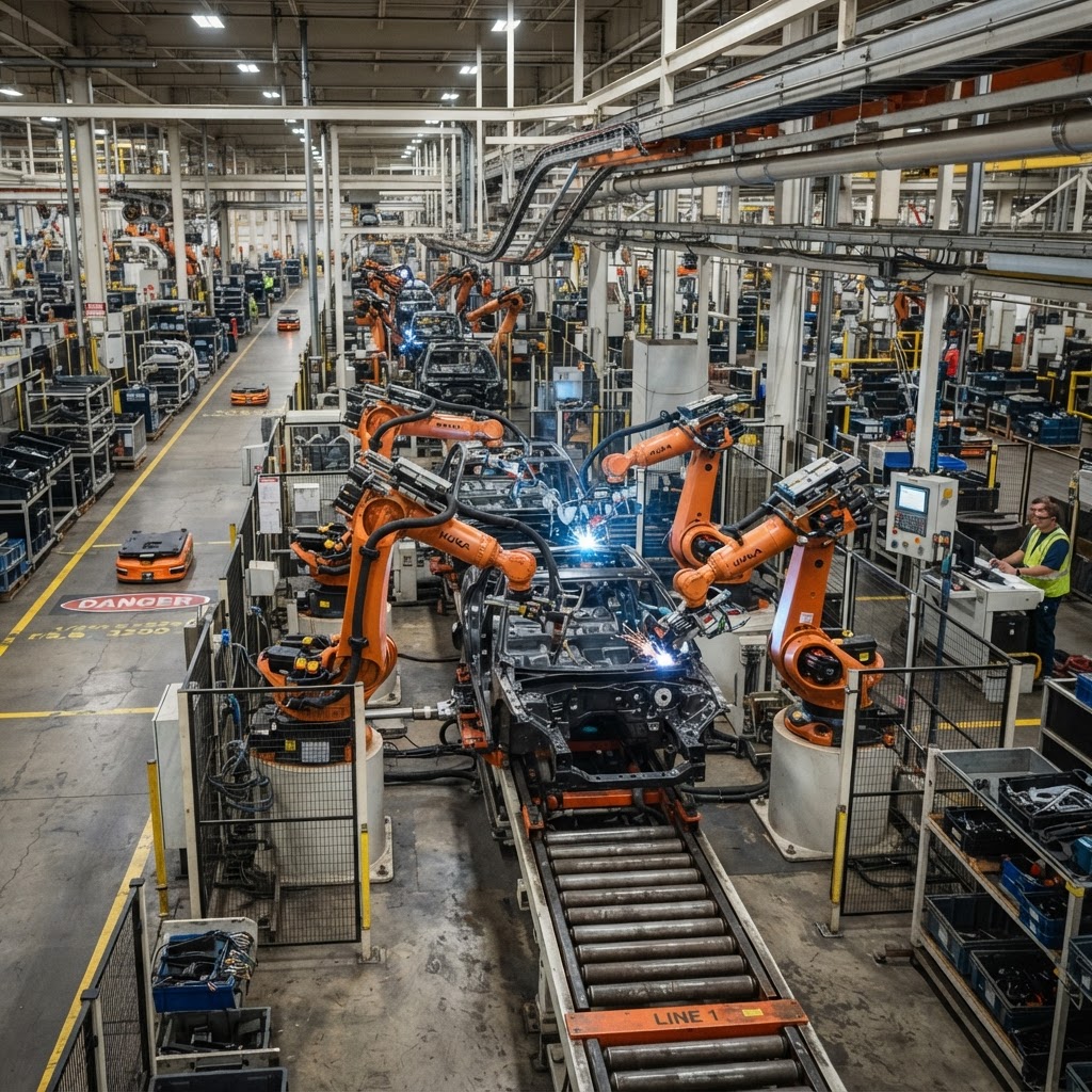 Industrielle Robotik und Automatisierung