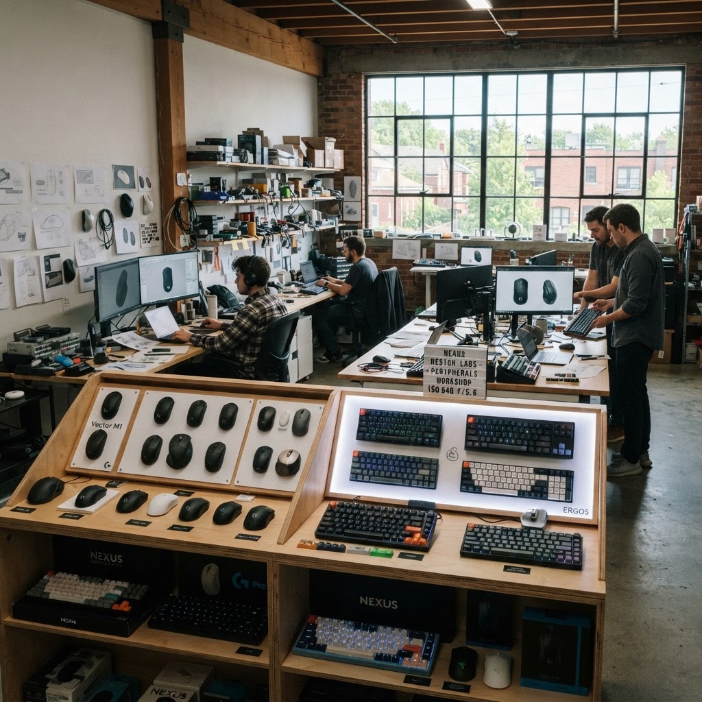 Computerperipherie und Design
