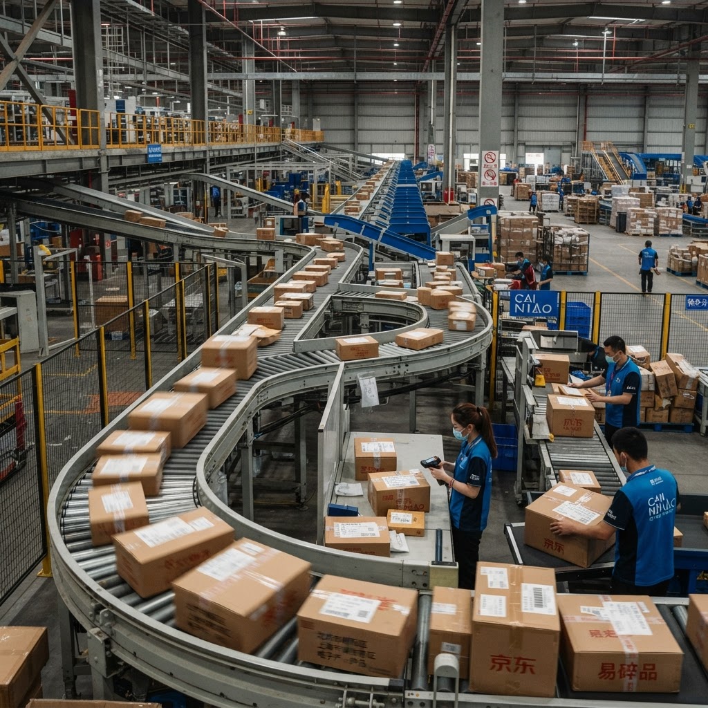 Logistik und E-Commerce in China