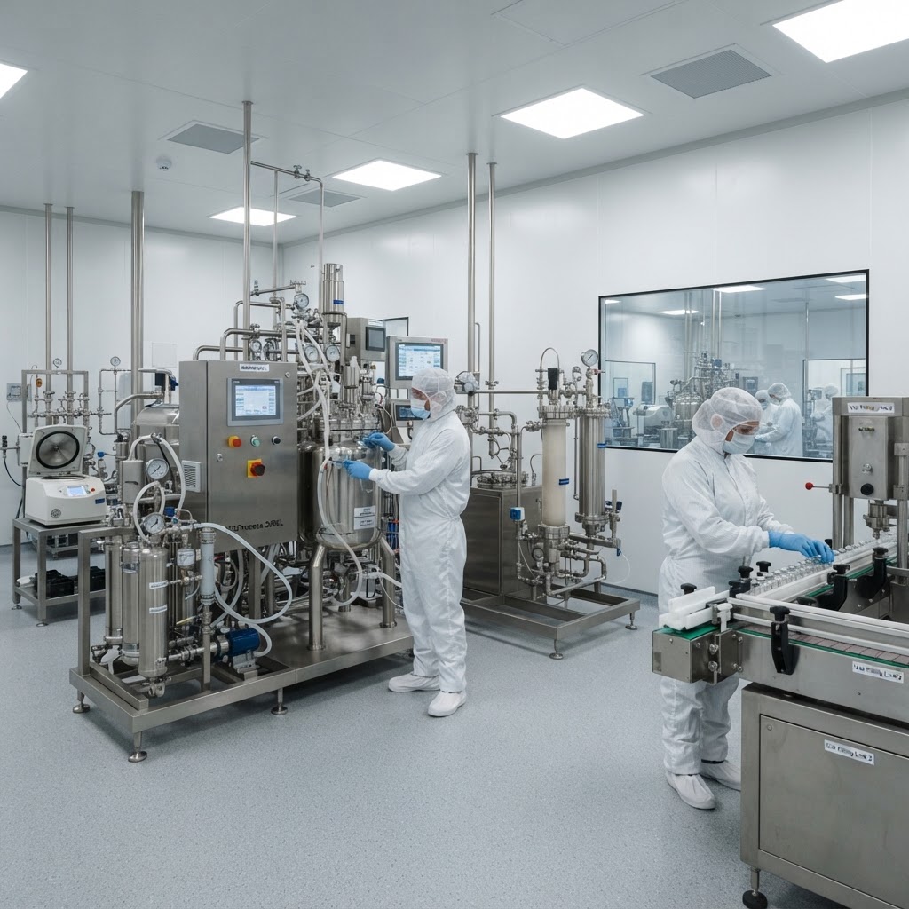 Biotech-Produktion auf höchstem Niveau