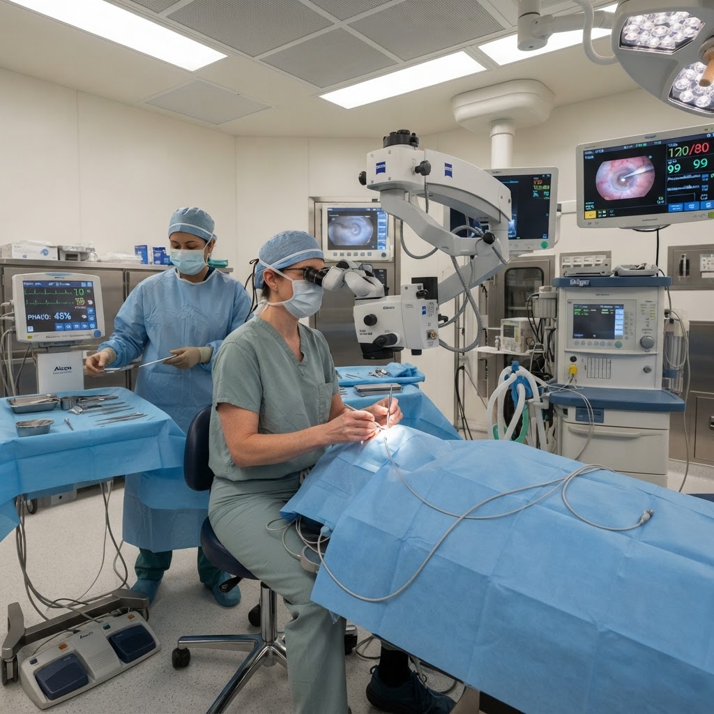 Technologie für die Augenchirurgie