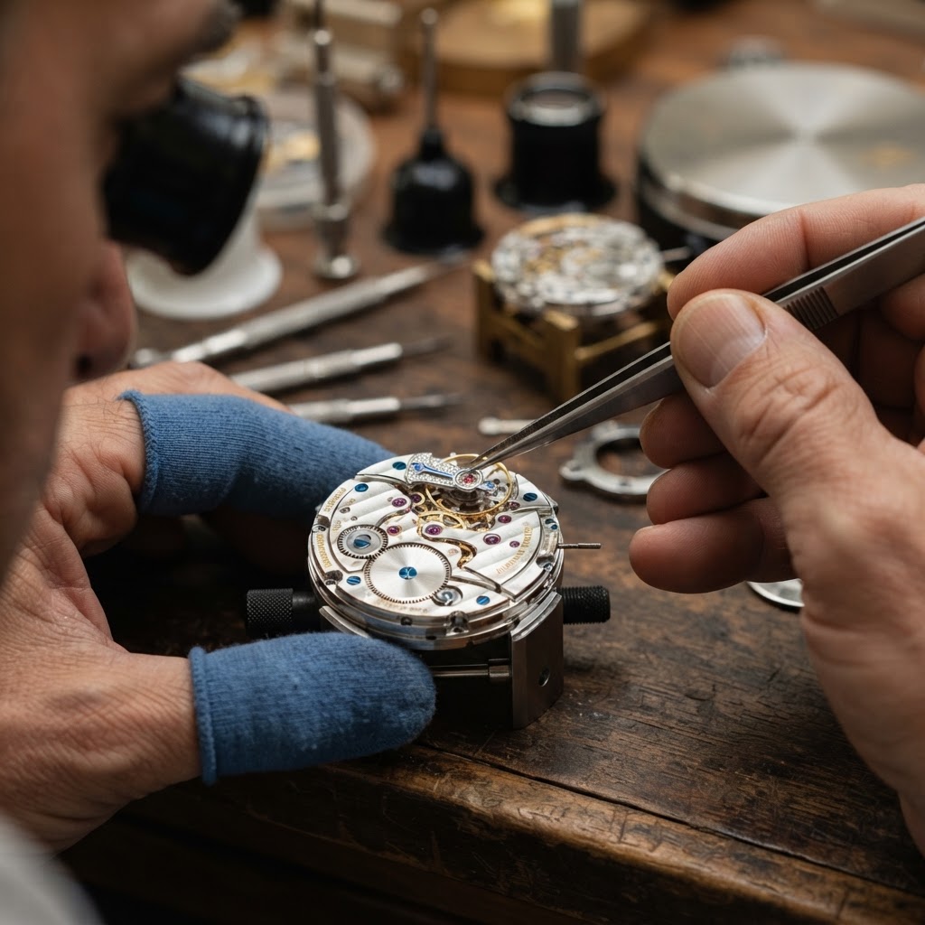 Handwerkskunst in der Uhrenindustrie