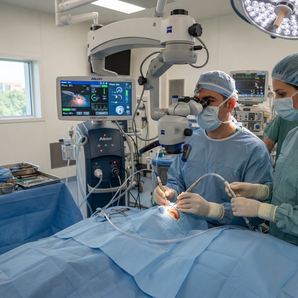 Technologie für die Augenchirurgie