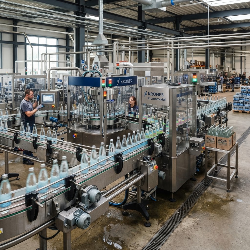 Getränkeproduktion und Abfüllung