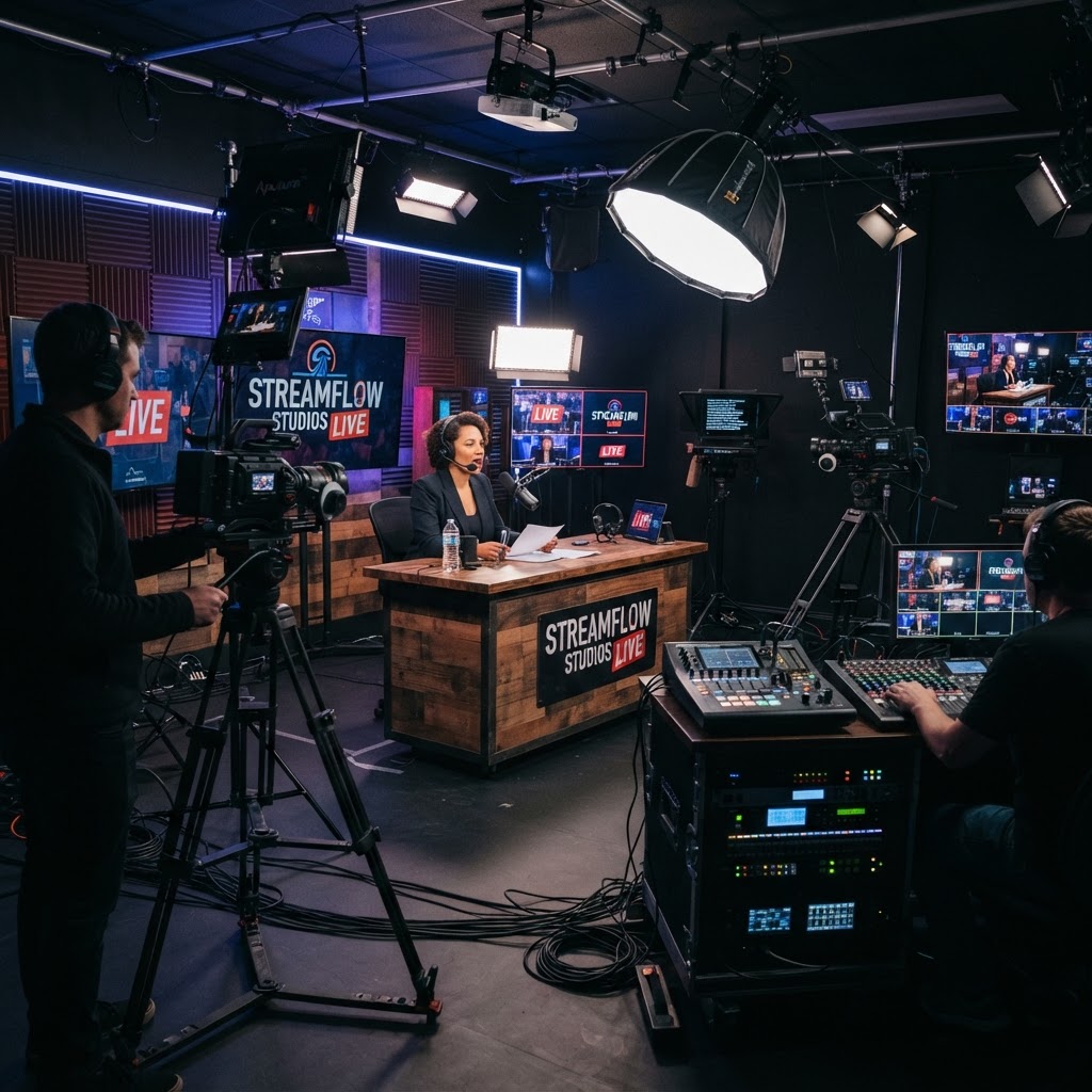 Produktion von Streaming-Inhalten