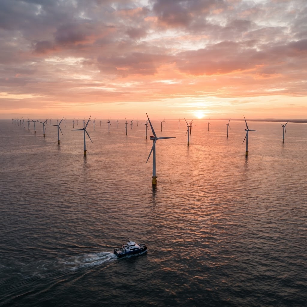 Grüne Energie vom Meer