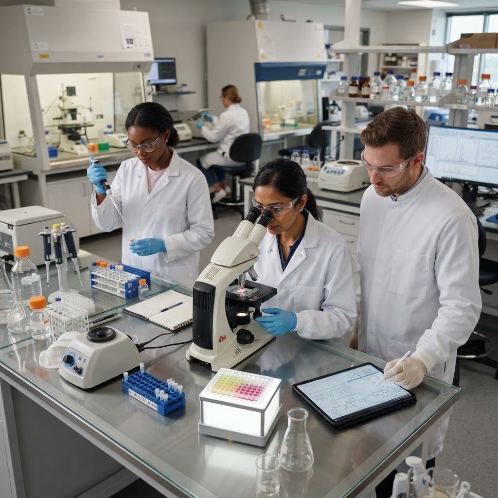 Forschung und Entwicklung in der Biotechnologie