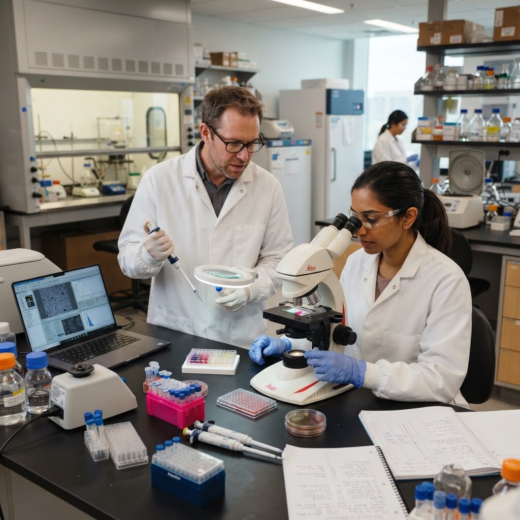 Wissenschaftliche Forschung bei Roche