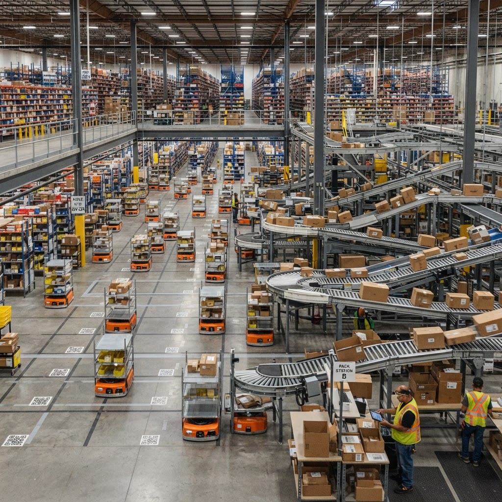 Automatisierung der Logistik