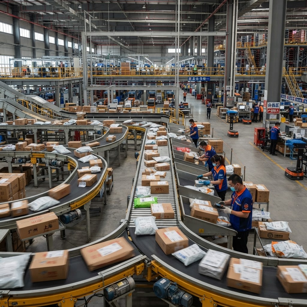 Logistik und E-Commerce-Infrastruktur