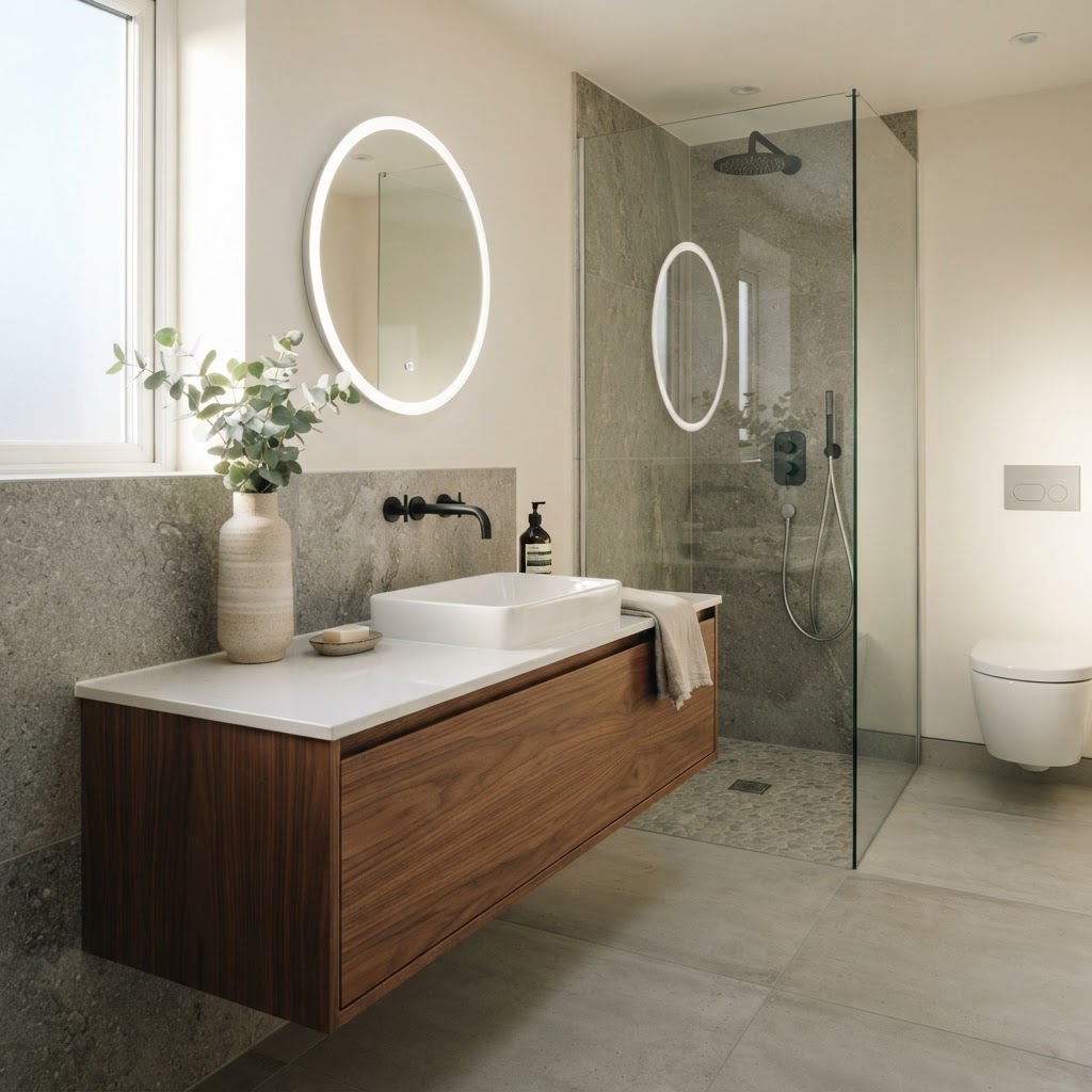 Sanitärtechnik und Design