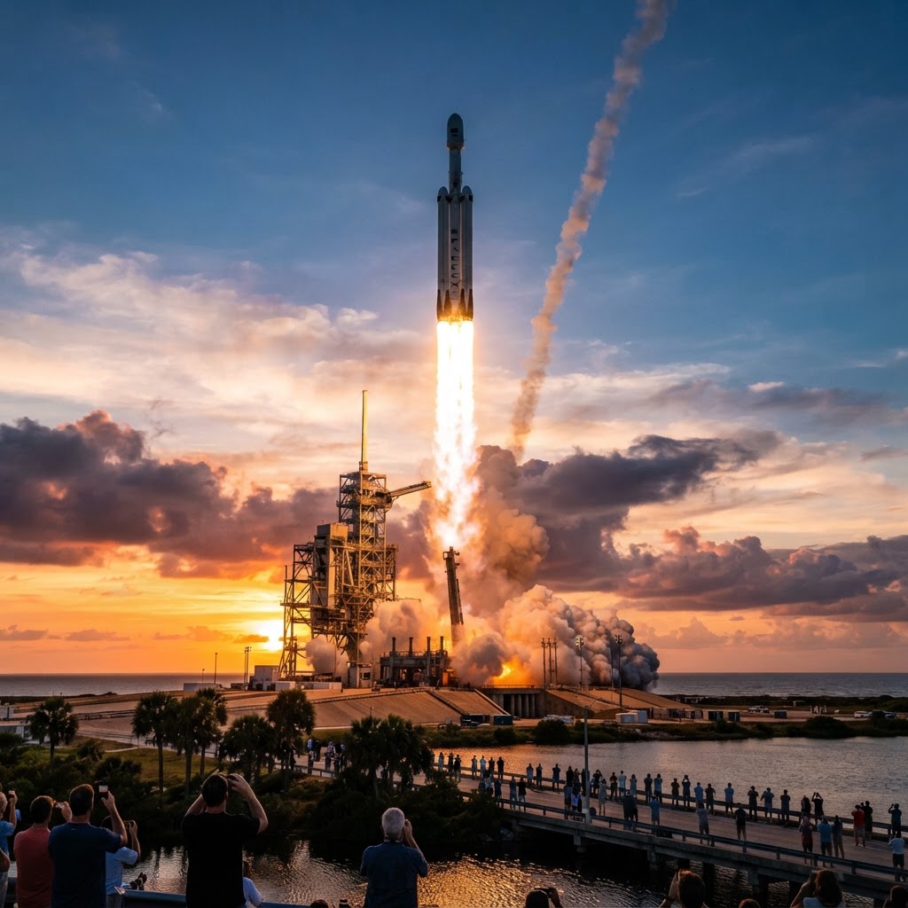 Expansion der Satelliten-Dienste