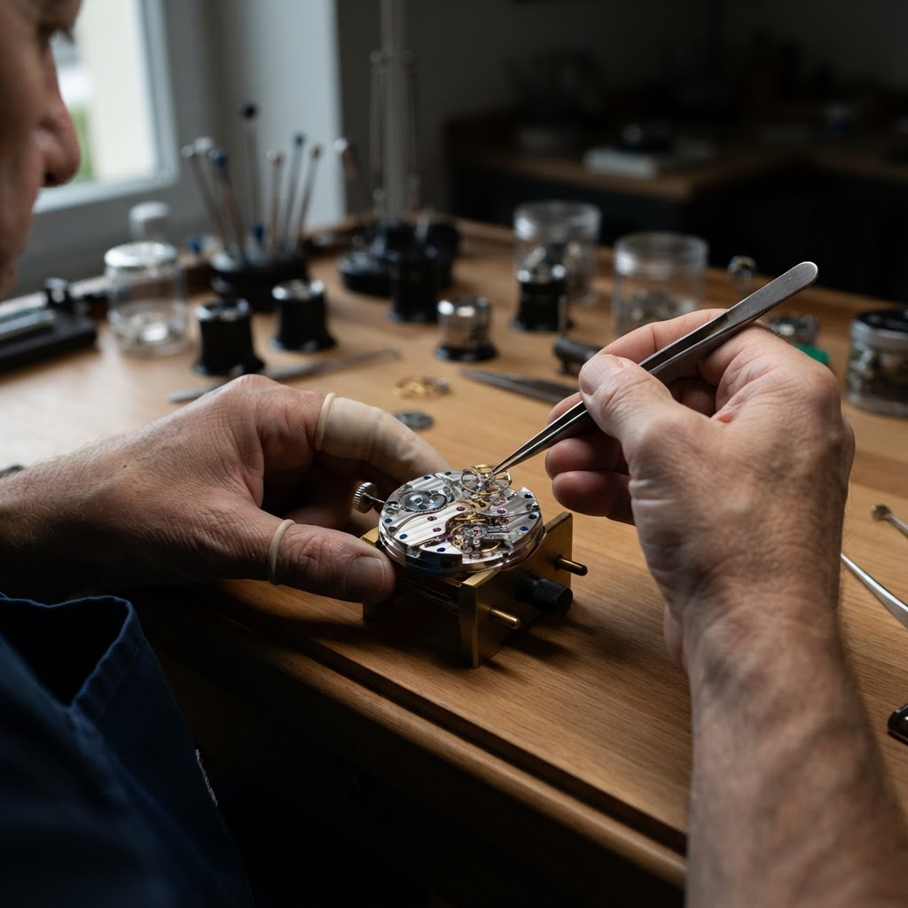 Handwerkskunst bei Luxusuhren