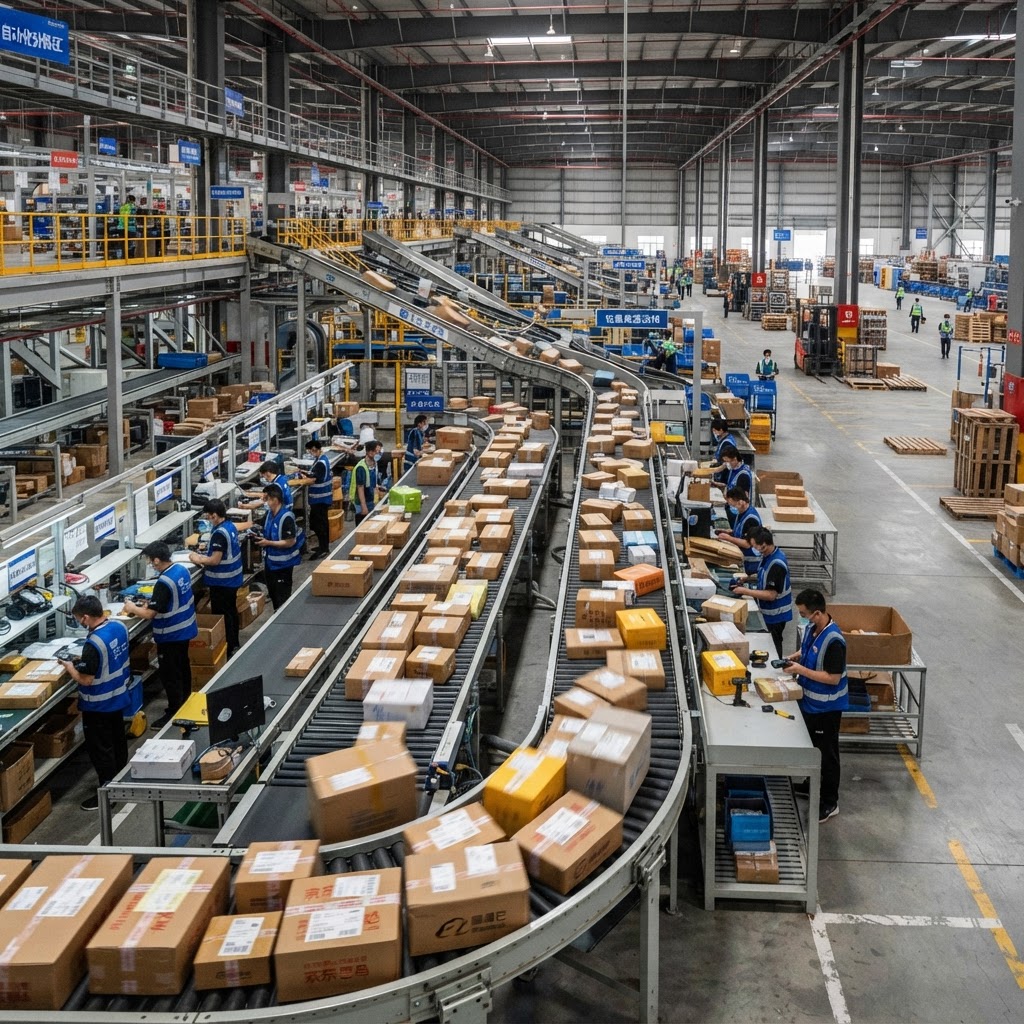 Logistik und E-Commerce in China