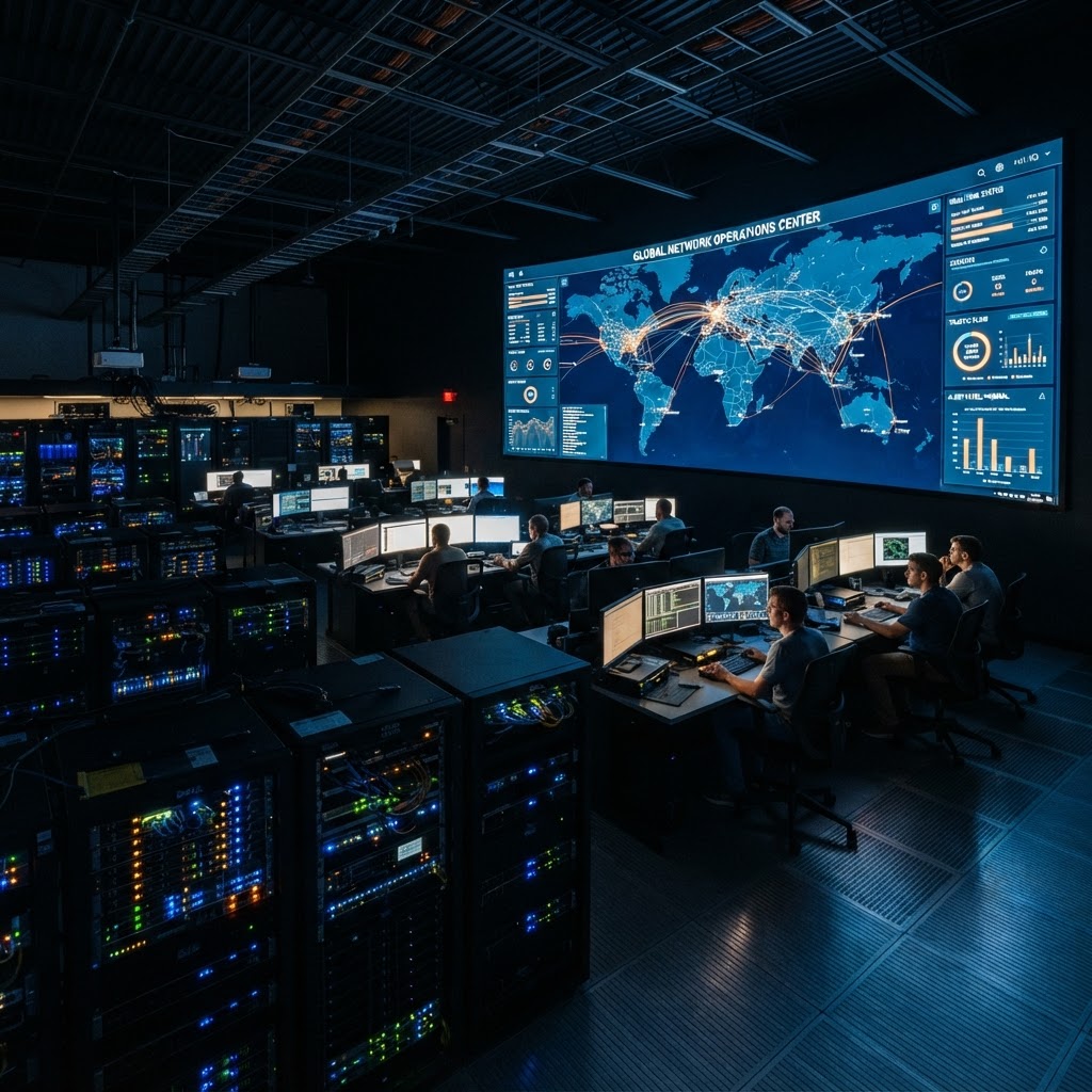 Netzwerksicherheit und globale Infrastruktur