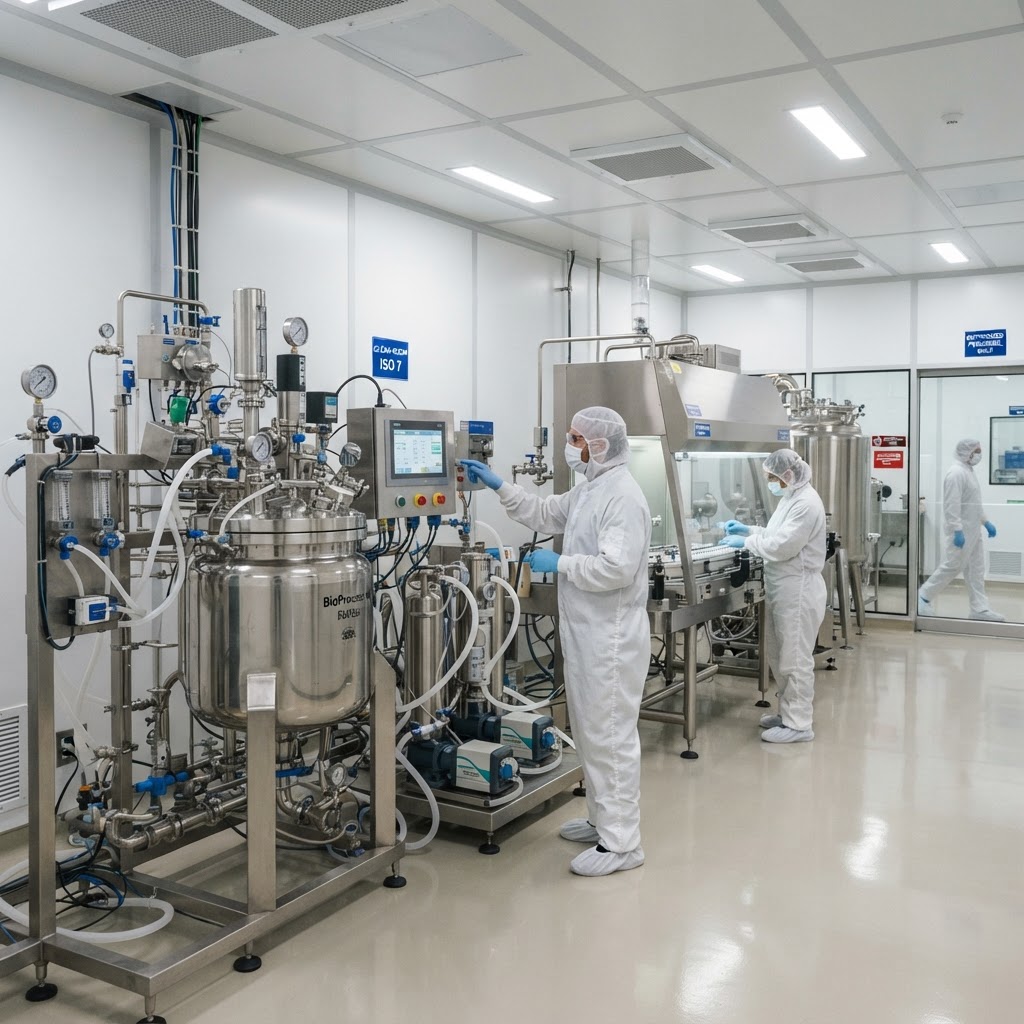 Biotech-Fertigung und Innovation