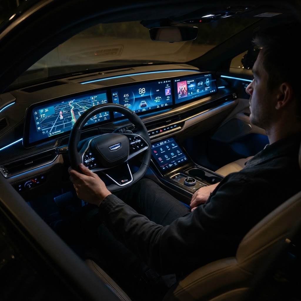 Futuristisches Fahrzeug-Design