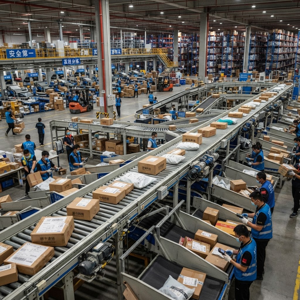 Logistik-Hubs und E-Commerce