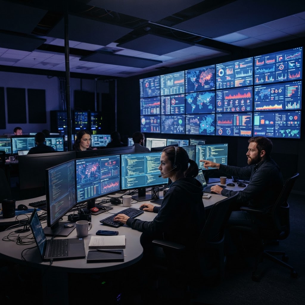 Datenanalyse-Command-Center