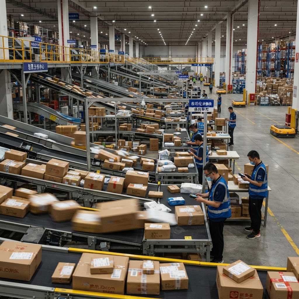Logistik und E-Commerce-Infrastruktur