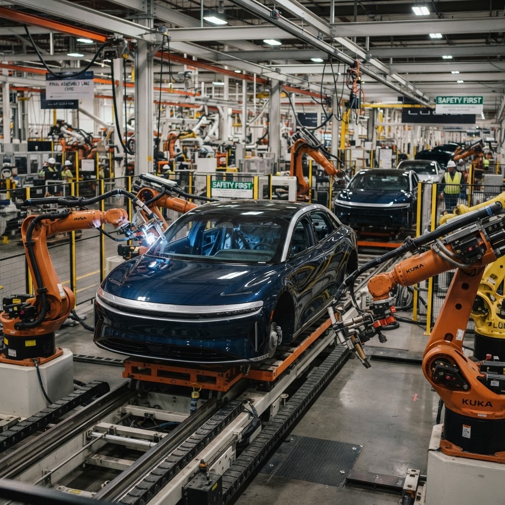 Automatisierte Fahrzeugproduktion