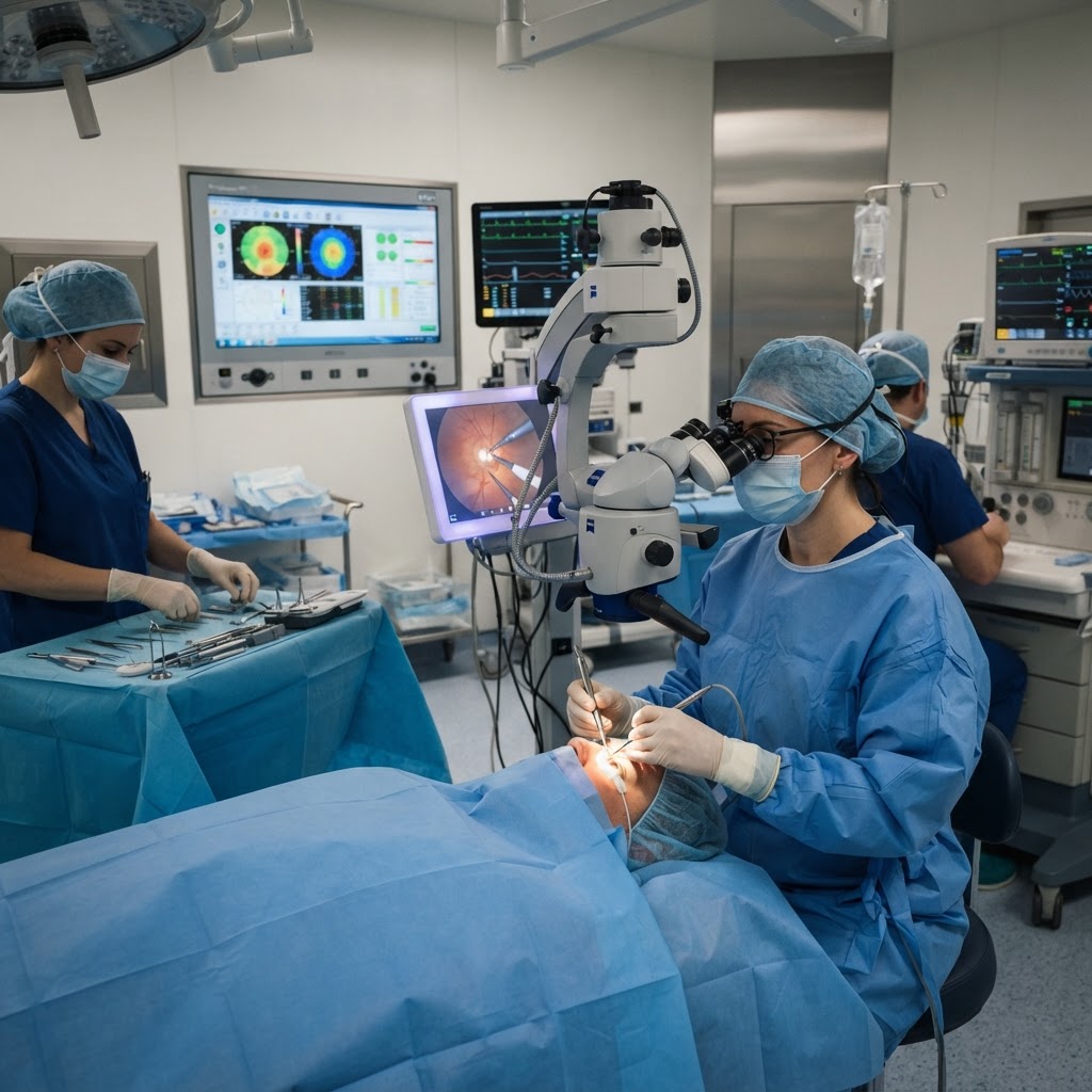 Technologie für die Augenchirurgie