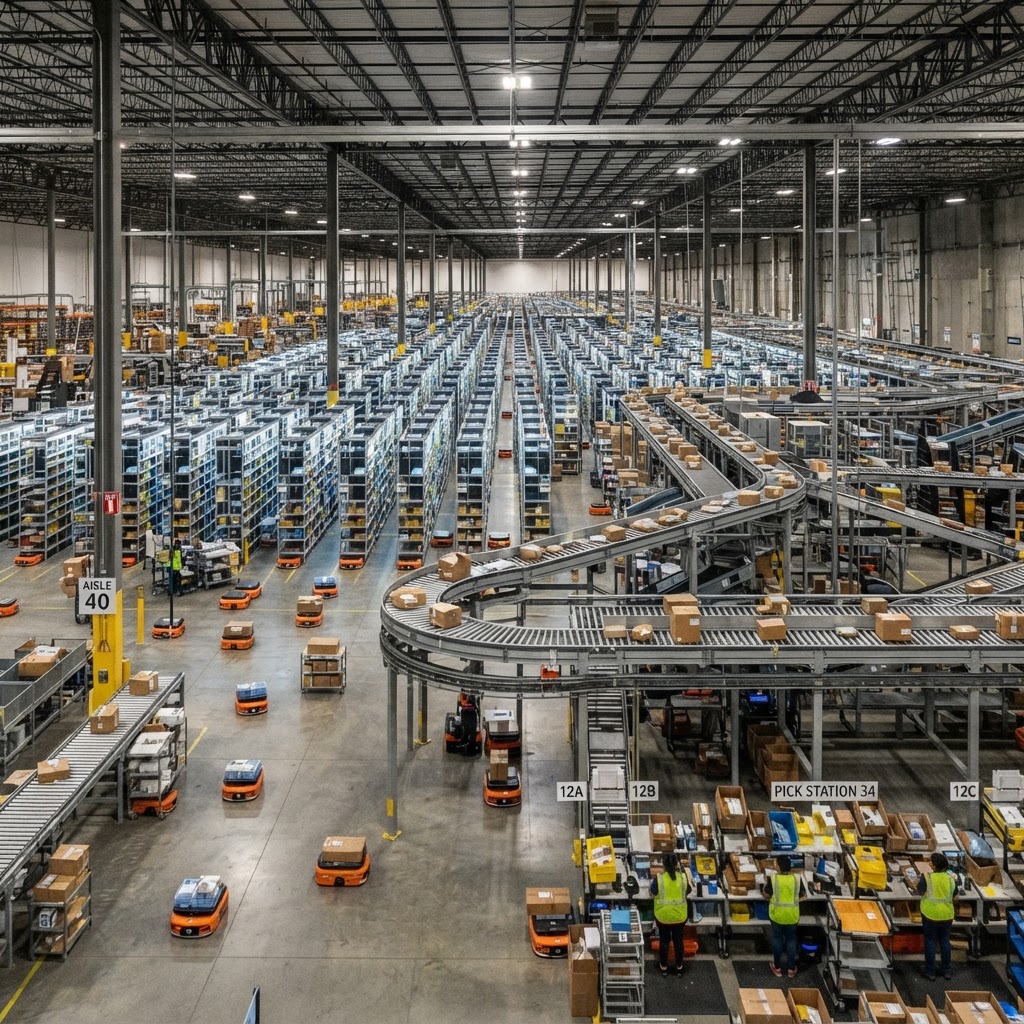Automatisierung der Logistik