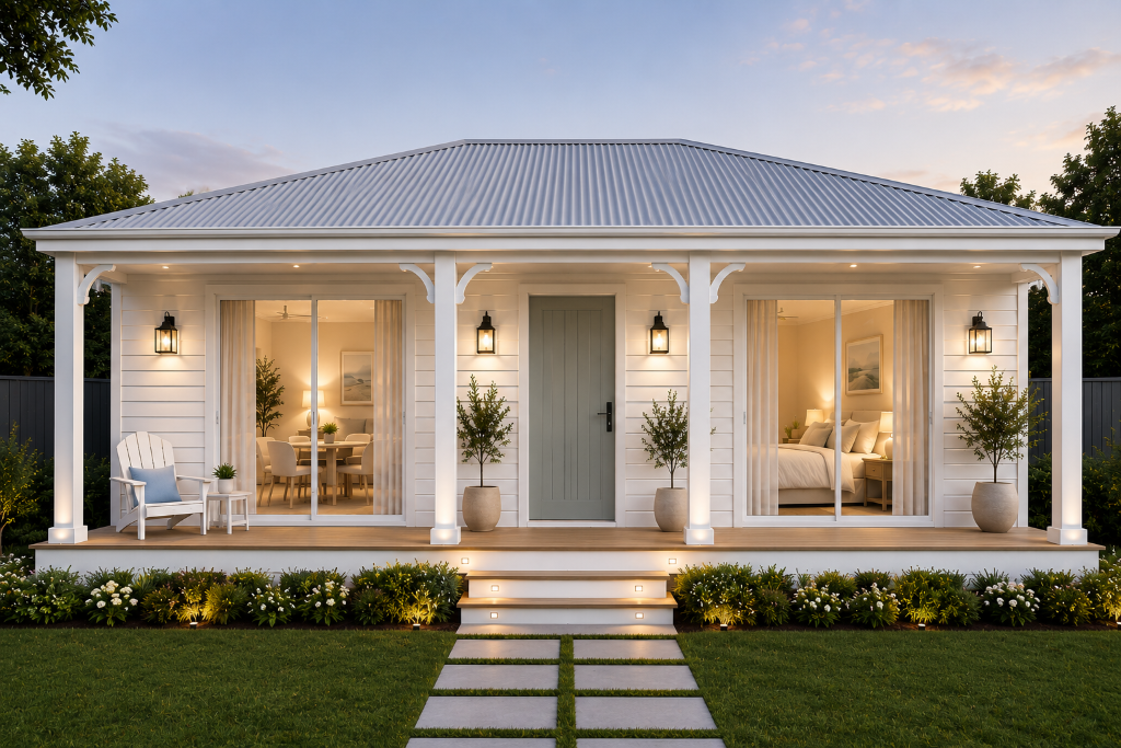 Hamptons facade style