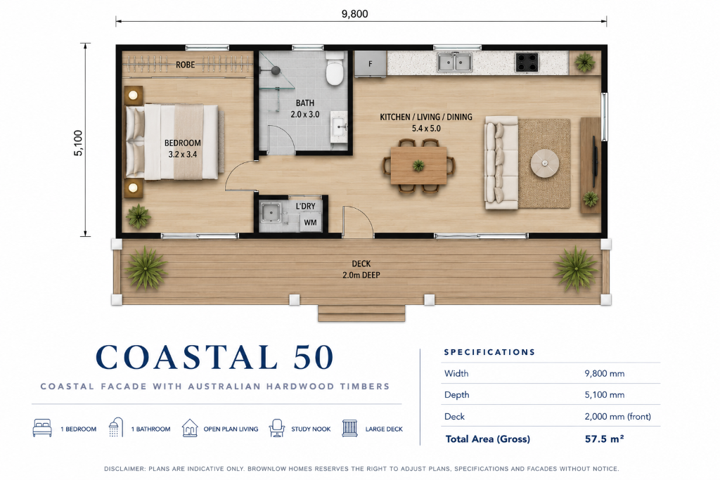 Coastal 50 - Floor Plan