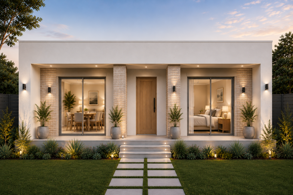 Modern facade style