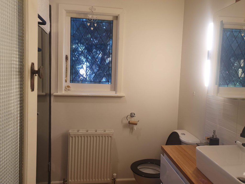 Bathroom before rectification works