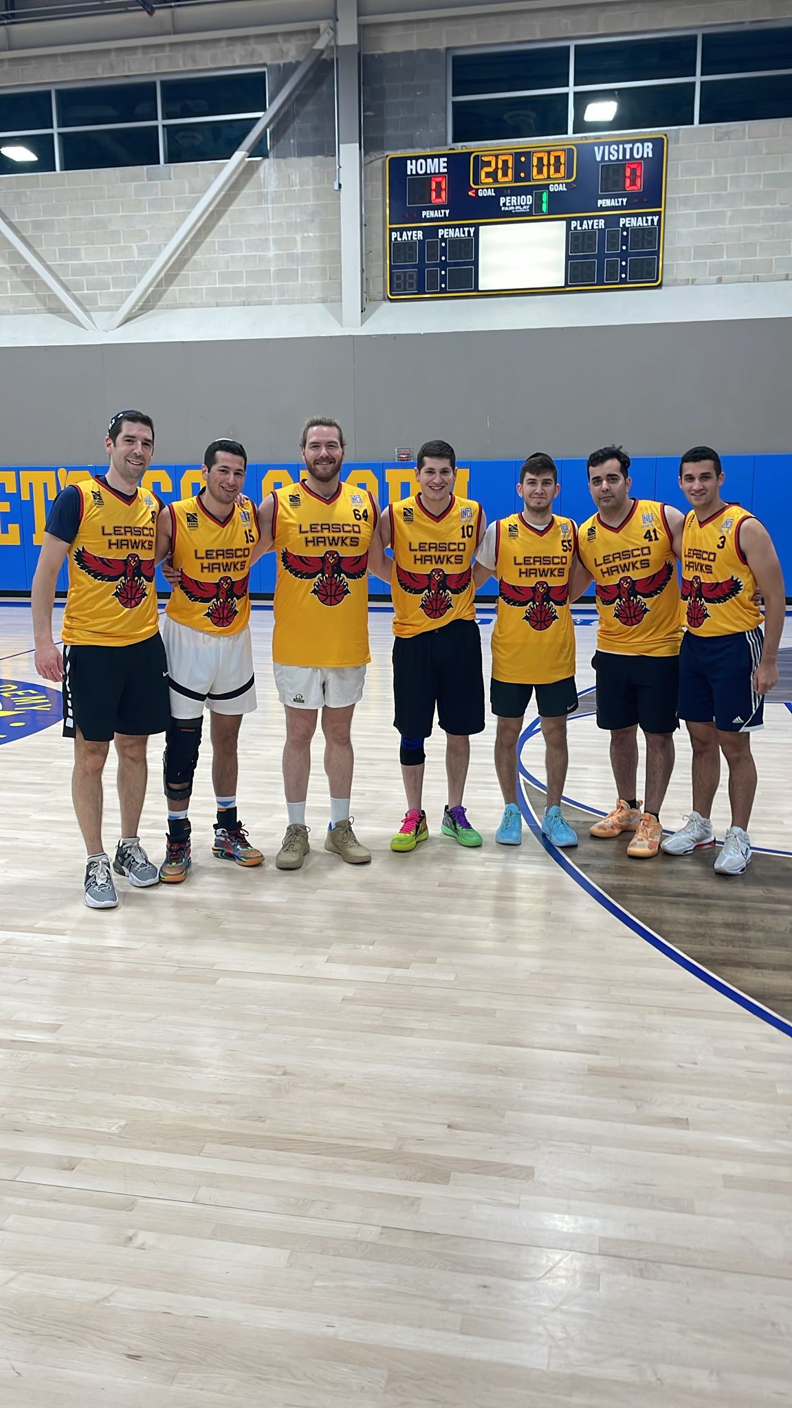 Leasco Hawks team photo
