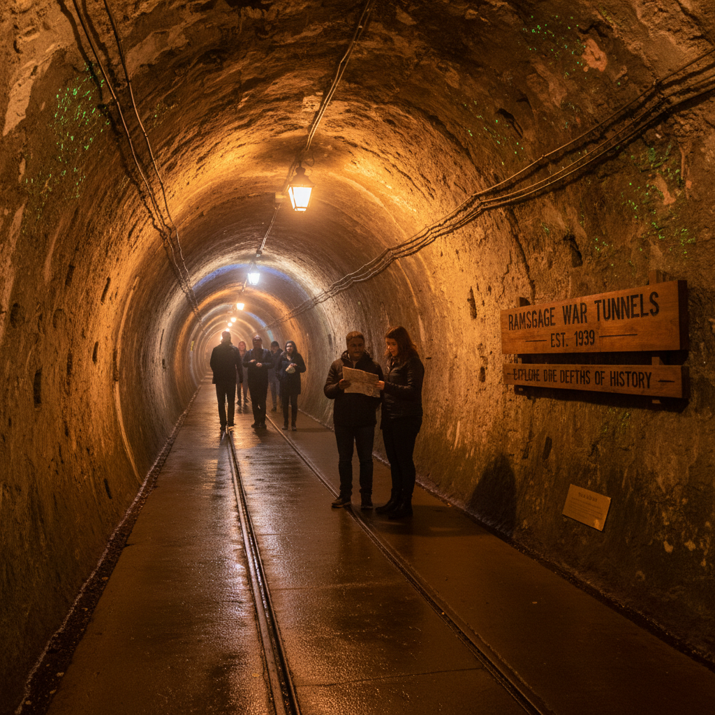 Ramsgate Tunnels in Ramsgate - stunning view of this iconic historical