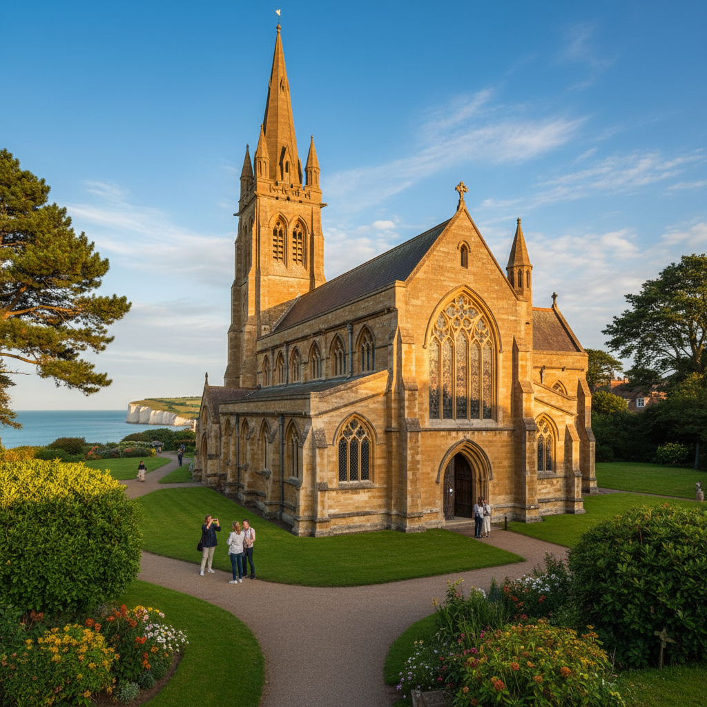 St Augustine's Church in Ramsgate - stunning view of this iconic religious