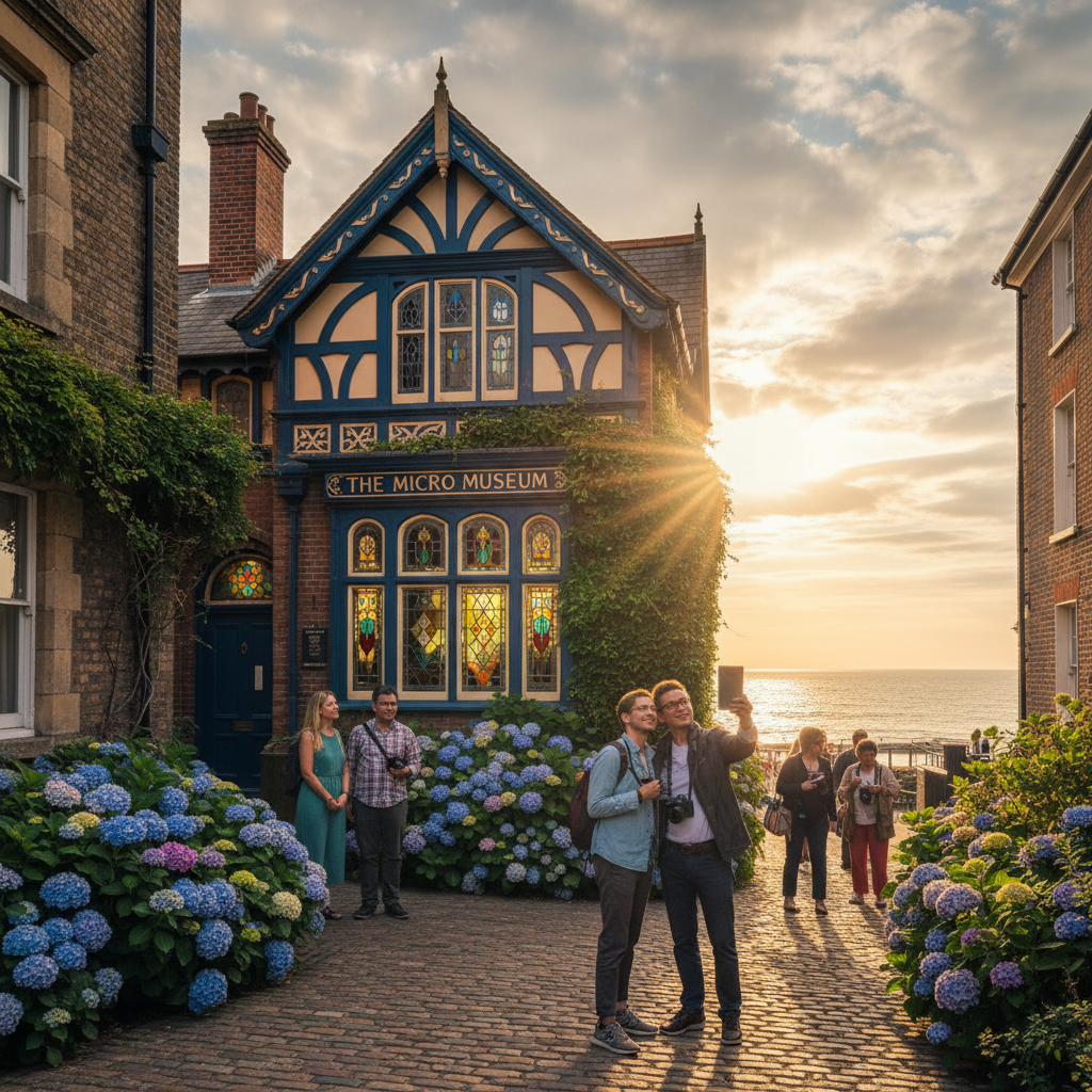 The Micro Museum in Ramsgate - stunning view of this iconic museum