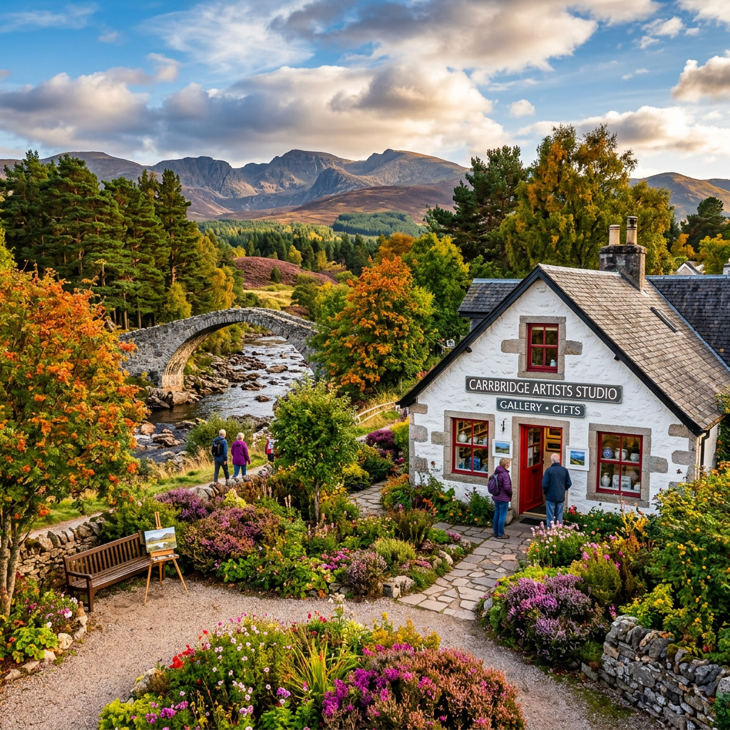 Carrbridge Artists Studio in Carrbridge - stunning view of this iconic other