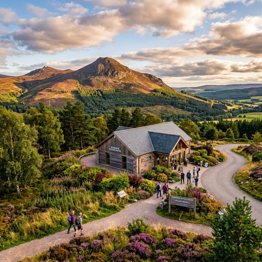 Bennachie Visitor Centre in Chapel Of Garioch - stunning view of this iconic nature