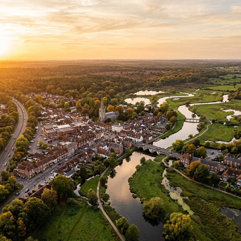 A scenic view of Ringwood's beautiful attractions and landmarks.