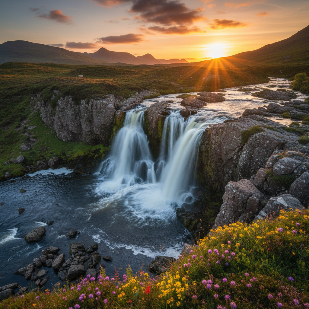 Clashnessie Falls