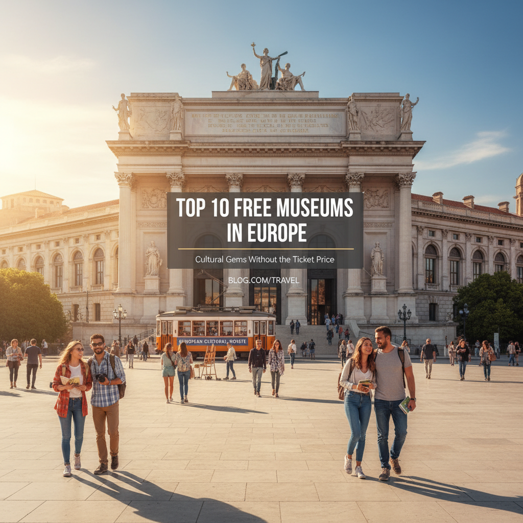 Beautiful art piece displayed in a free museum, showcasing cultural treasures across Europe.