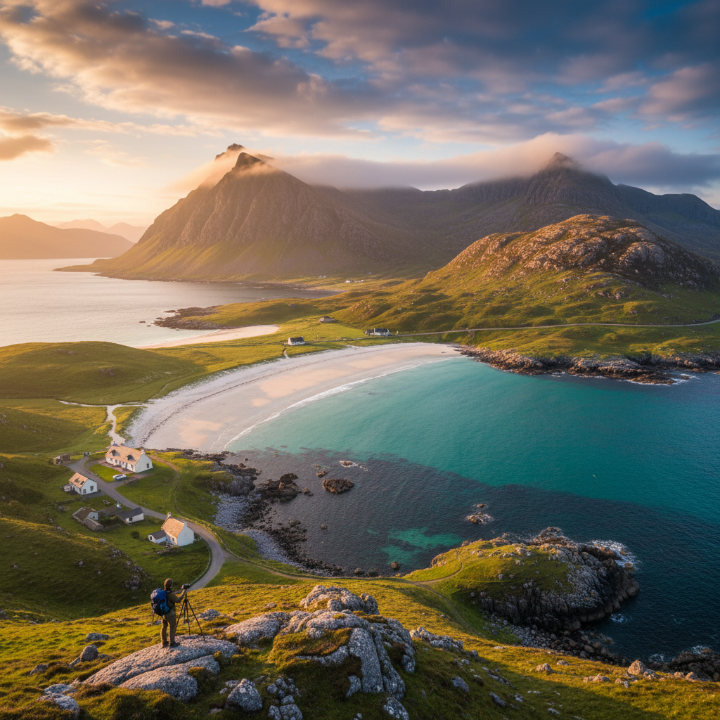 Scenic view of Clashnessie, showcasing natural beauty and attractions.