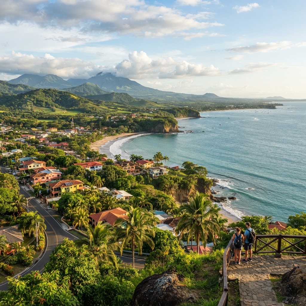 Beautiful scenic view of San Carlos, Chiriquí, Panama