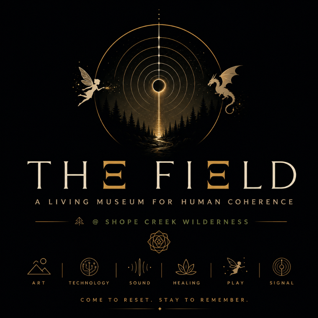 THE FIELD - A Living Museum for Human Coherence at Shope Creek Wilderness