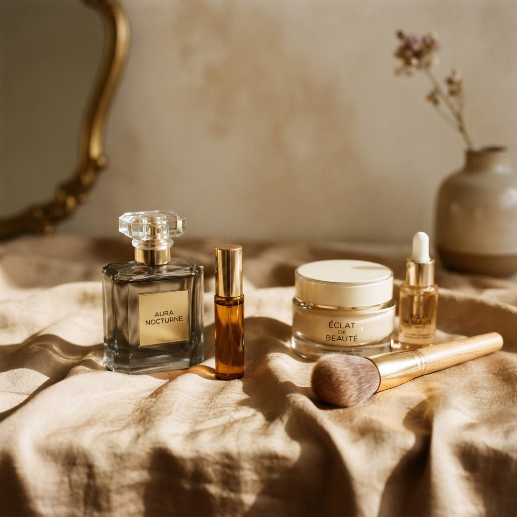 Coleção de cosméticos e perfumes GR Perfumaria