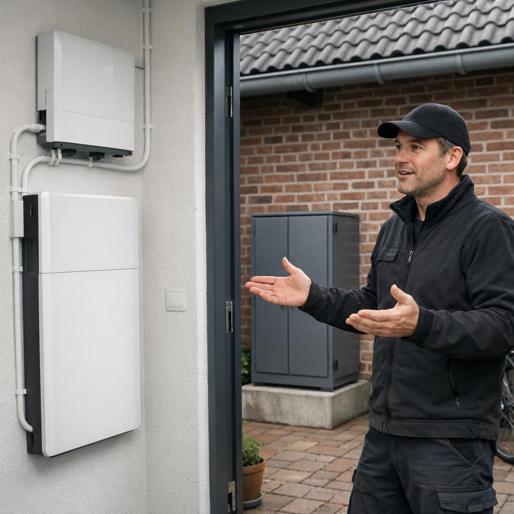 Thuisbatterij binnen of buiten? Beste plek en tips