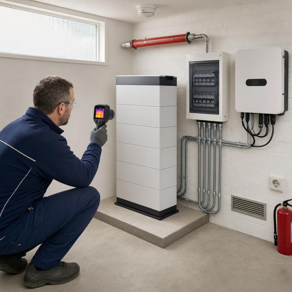 Brandveiligheid thuisbatterij